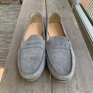 J. Crew suede loafers